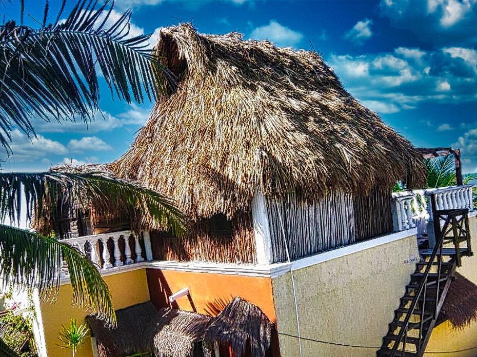 Beachfront Casa Maya Lodge El Cuyo Kültér fotó
