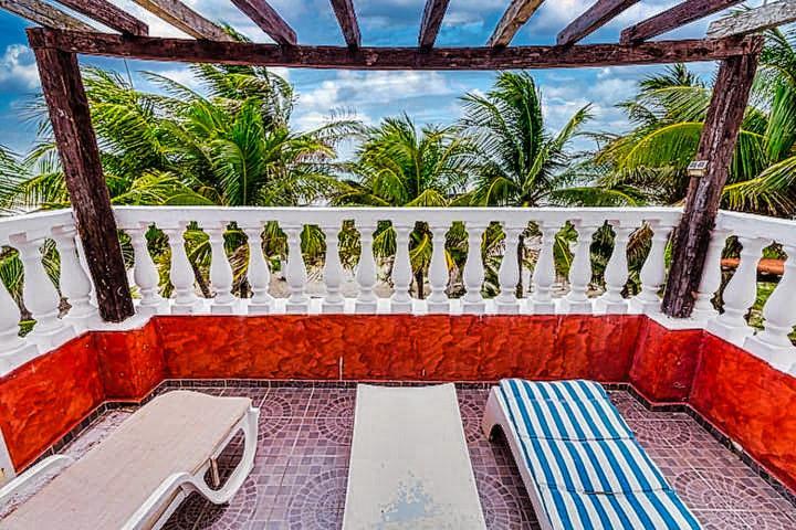 Beachfront Casa Maya Lodge El Cuyo Kültér fotó